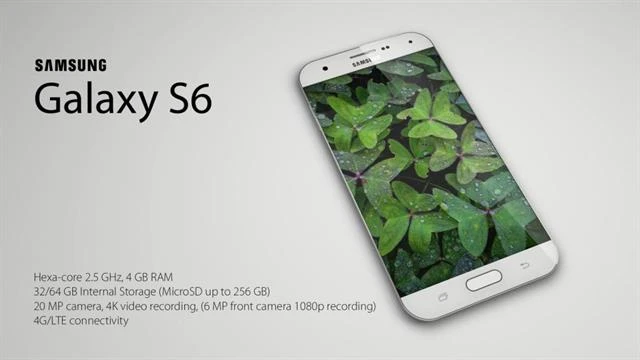 Galaxy S6 với máy quét võng mạc, RAM 4GB ảnh 1